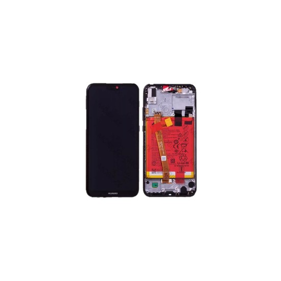 TOUCH+DISPLAY+FRAME HUAWEI P20 LITE PRETO (SERVICE PACK 02352CCJ/02351VPR/02351XTY)